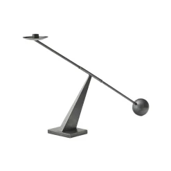Audo Copenhagen Interconnect candlestick 70 cm, Bronzed brass Silver-coloured Outlet
