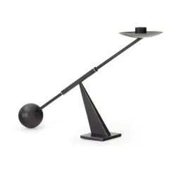 Audo Copenhagen Interconnect candlestick 42,5 cm, Black Clearance
