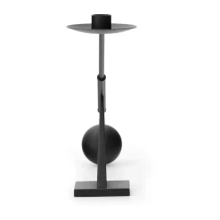 Audo Copenhagen Interconnect candlestick 42,5 cm, Black Clearance