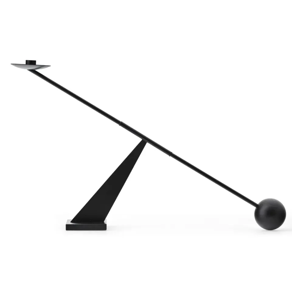 Audo Copenhagen Interconnect candlestick 70 cm, Black New