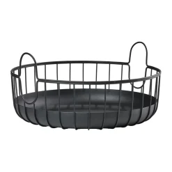 Zone Denmark Inu basket Ø38x18 cm, Black