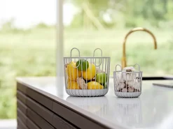 Zone Denmark Inu basket 10.5x13.5 cm, Soft Grey Outlet