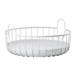 Zone Denmark Inu basket Ø38x18 cm, Soft Grey