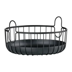 Zone Denmark Inu basket Ø22x8 cm, Svart Black Sale