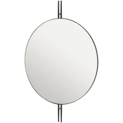 GUBI IOI wall mirror Ø80 cm, Black Outlet