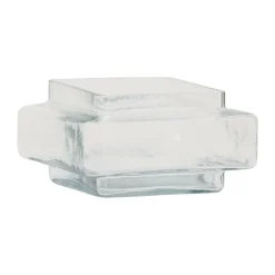 URBAN NATURE CULTURE Isla tealight holder Ø12 cm, Clear Transparent Best