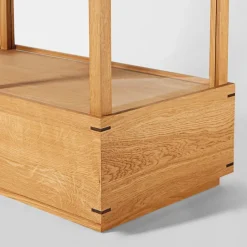 Kristina Dam Studio Japanese display cabinet large, Warm oiled oak Beige Discount