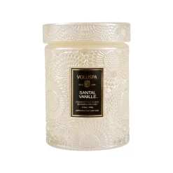 Voluspa Japonica scented in glass jar 50 hours, santal vanille Beige New