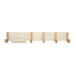 Design Letters Jay clothing rack 5 hooks, Creamweiss-ek White Online