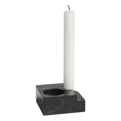 Woud Jeu de dés 3 candle holder marble, Black Sale