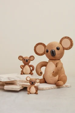 Spring Copenhagen Joey koala decoration, Oak-Ash Brown