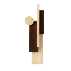Normann Copenhagen Join sculpture large, Ash-carbonized ash BeigeBrown Discount