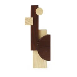 Normann Copenhagen Join sculpture small, Ash-carbonized ash BeigeBrown Sale