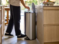 Joseph Joseph Arc pedal bin 30 L, Stainless steel Silver-coloured Best