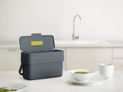 Joseph Joseph Compo 4 food waste bin, Graphite Grey Hot