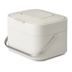 Joseph Joseph Stack 4 food waste bin, Stone Beige New
