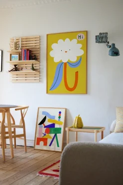 Paper Collective Jouer poster, 50x70 cm Multi Hot
