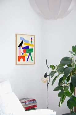 Paper Collective Jouer poster, 30x40 cm Multi New