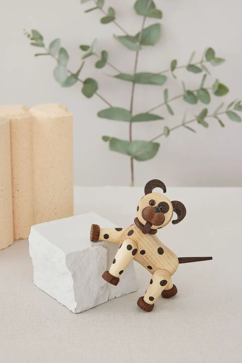 Spring Copenhagen Joy dog decoration 11 cm, Maple Beige Online