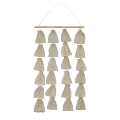 Scandi Living Joyful Advent Calendar 75 cm, Beige Sale