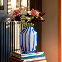 HAY Juice Vase, , glass, high Blue Outlet