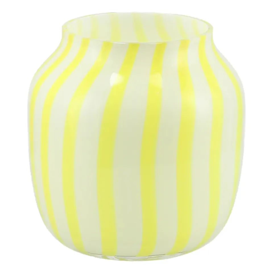 HAY Juice Wide vase 22 cm, Yellow Outlet