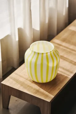 HAY Juice Wide vase 22 cm, Yellow Outlet