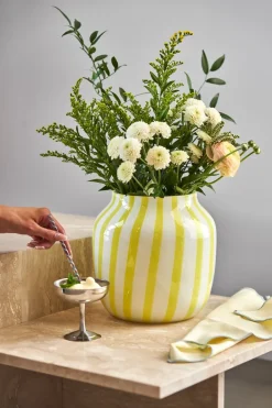 HAY Juice Wide vase 22 cm, Yellow Outlet