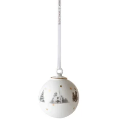 Wik & Walsøe Julemorgen Christmas bauble large, Story White Sale