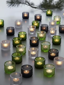 Iittala Kastehelmi candleholder, clear Transparent Online