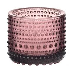 Iittala Kastehelmi candleholder, Heather Purple New