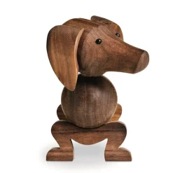 Kay Bojesen Denmark Kay Bojesen dog 18,5 cm, Walnut Brown Clearance
