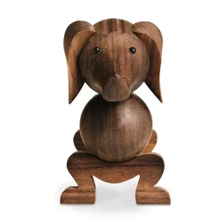 Kay Bojesen Denmark Kay Bojesen dog 18,5 cm, Walnut Brown Clearance