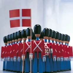 Kay Bojesen Denmark Kay Bojesen drummer, red-blue Brown Outlet