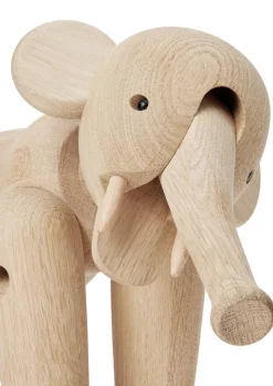 Kay Bojesen Denmark Kay Bojesen elephant large, Oak Brown Outlet