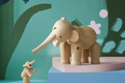 Kay Bojesen Denmark Kay Bojesen elephant large, Oak Brown Outlet