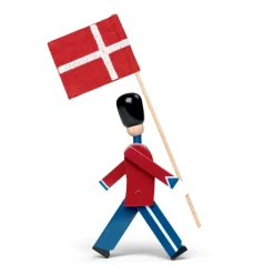 Kay Bojesen Denmark Kay Bojesen guard for textile flag mini, 18.5 cm Red Discount