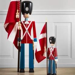 Kay Bojesen Denmark Kay Bojesen guard with textile flag, 50 cm BlueRedWhite Hot
