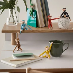 Kay Bojesen Denmark Kay Bojesen mini vintage monkey, Green Discount
