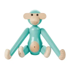 Kay Bojesen Denmark Kay Bojesen monkey mini, Turquoise Blue Sale