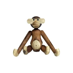 Kay Bojesen Denmark Kay Bojesen monkey mini, Teak-limba tree Brown New
