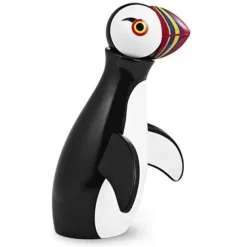 Kay Bojesen Denmark Kay Bojesen puffin, 19,5 cm. BlackWhite Outlet