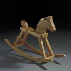 Kay Bojesen Denmark Kay Bojesen rocking horse, beech Brown