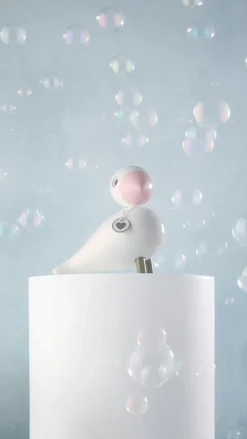 Kay Bojesen Denmark Kay Bojesen song bird Love, White- Pink Best