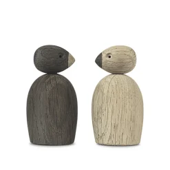 Kay Bojesen Denmark Kay Bojesen sparrows 2-pack, Oak Brown Online