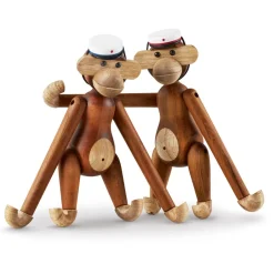 Kay Bojesen Denmark Kay Bojesen student cap for the small monkey, White- Blue