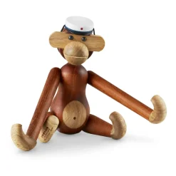 Kay Bojesen Denmark Kay Bojesen student cap for the small monkey, White- Blue