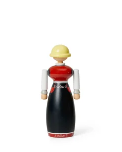 Kay Bojesen Denmark Kay Bojesen woman in Norwegian folk costume, Black-red-white BlackWhiteRed Discount