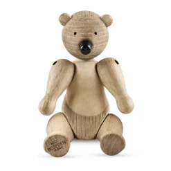 Kay Bojesen Denmark Kay Bojesen wooden bear Liliput, Untreated oak, untreated maple Beige Best