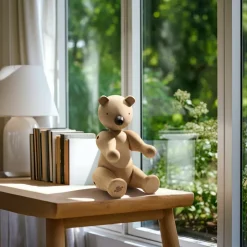 Kay Bojesen Denmark Kay Bojesen wooden bear large, Oak-maple Brown New
